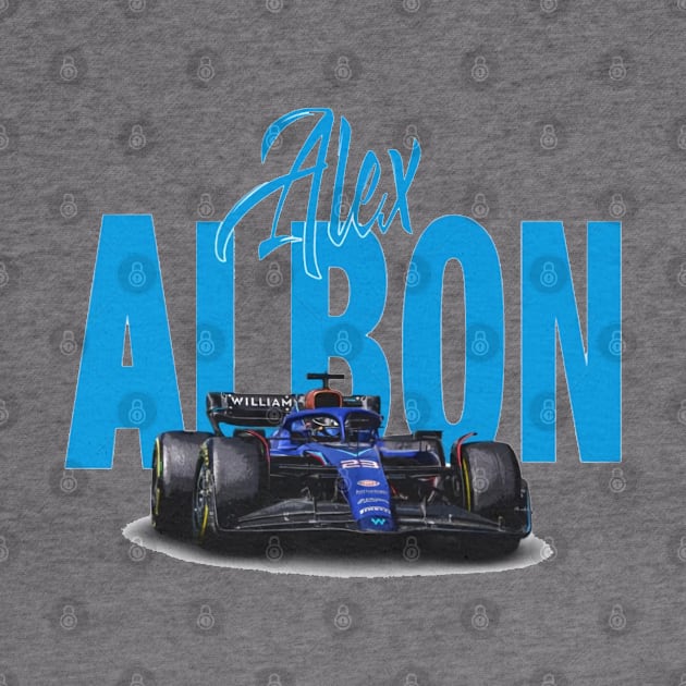 Alex Albon Racing Car by lavonneroberson